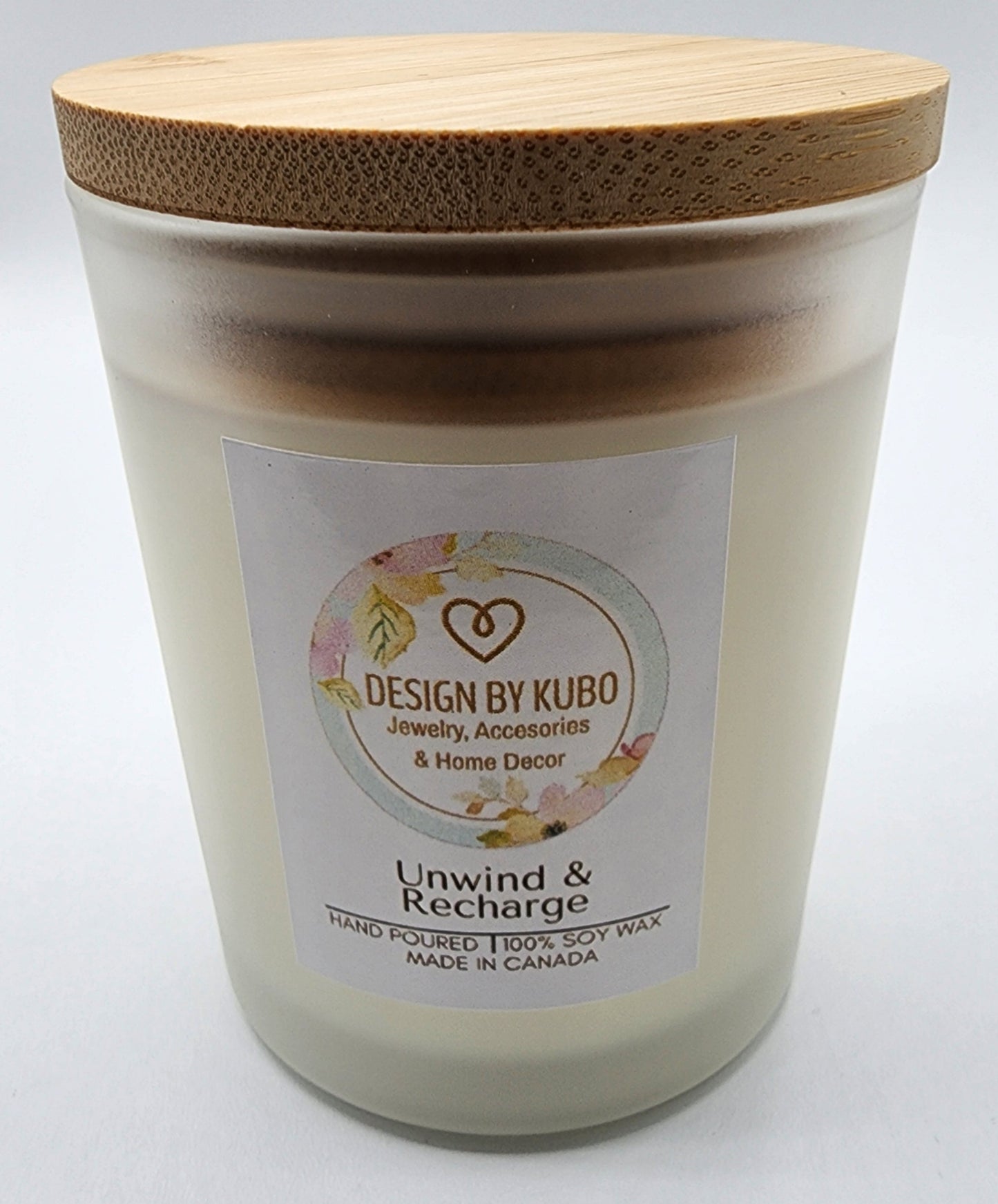 Natural Soy Wax Candles.